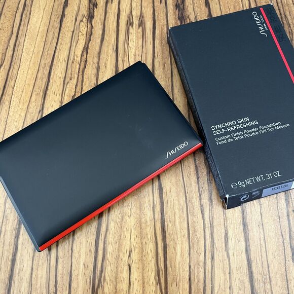 Shiseido Synchro Skin Self-Refreshing Custom Finish Powder Foundation 450 Copper - Picture 4 of 5